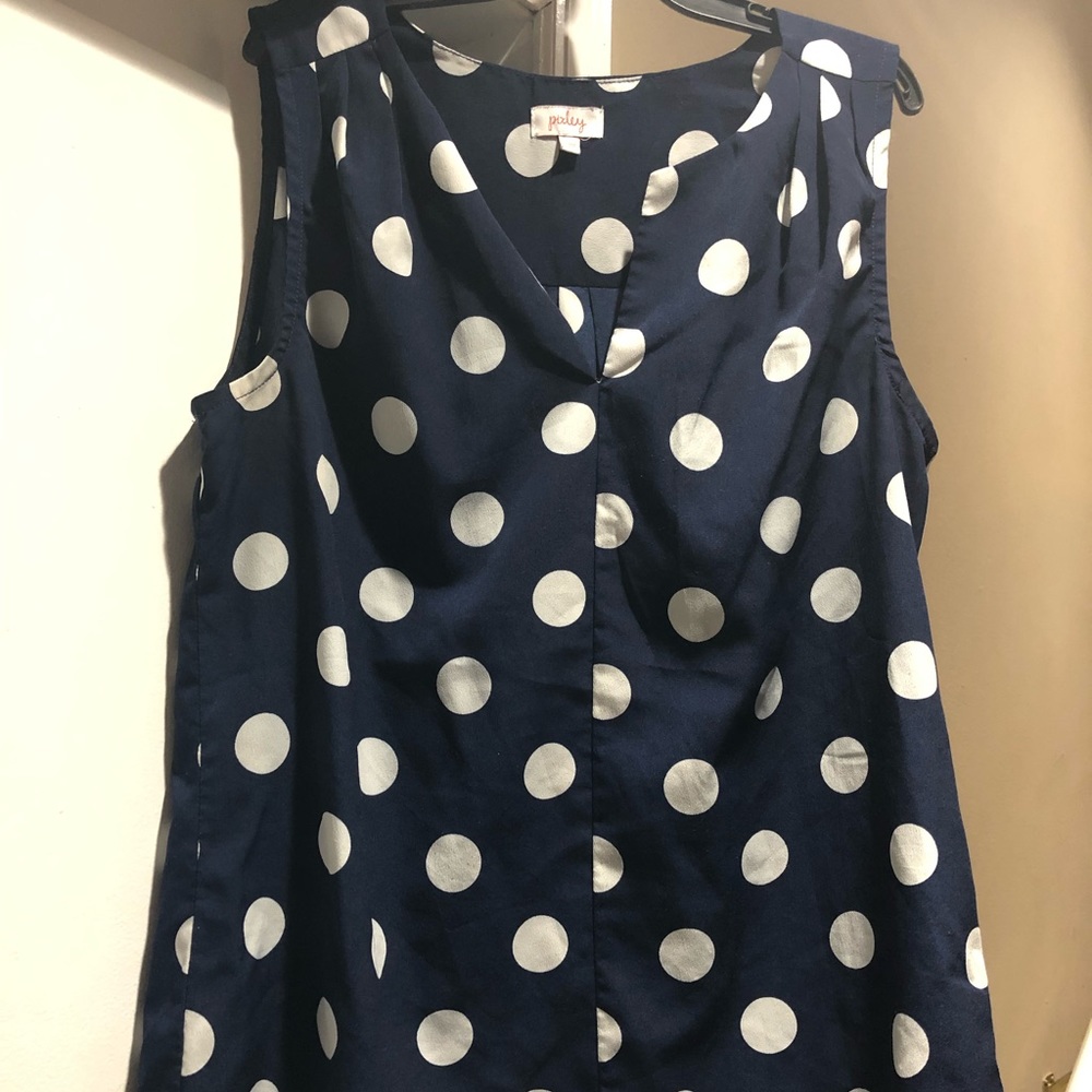 Polka dot tank